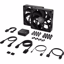 Corsair iCUE LINK RX140 MAX Boitier PC Ventilateur 14 cm Noir 2 pièce(s)