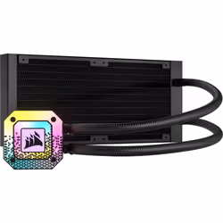 Corsair CW-9060068-WW système de refroidissement d’ordinateur Processeur Refroidisseur de liquide tout-en-un 12 cm Noir 1 pièce(s)