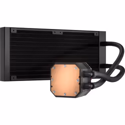 Corsair CW-9060068-WW système de refroidissement d’ordinateur Processeur Refroidisseur de liquide tout-en-un 12 cm Noir 1 pièce(s)
