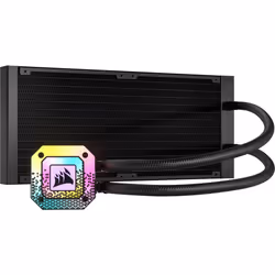 Corsair CW-9060069-WW système de refroidissement d'ordinateur Processeur Refroidisseur de liquide tout-en-un 14 cm Noir 1 pièce(s) - Vue supplémentaire 6