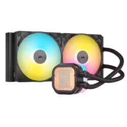 Corsair iCUE LINK TITAN RX RGB Processeur Refroidisseur de liquide tout-en-un 14 cm Noir 1 pièce(s)