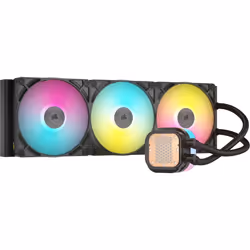Corsair iCUE LINK TITAN 420 RX RGB Processeur Refroidisseur de liquide tout-en-un 14 cm Noir 1 pièce(s) - Vue supplémentaire 2