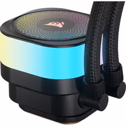 Corsair iCUE LINK TITAN 420 RX RGB Processeur Refroidisseur de liquide tout-en-un 14 cm Noir 1 pièce(s) - Vue supplémentaire 3