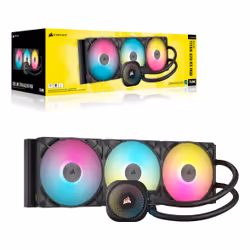 Corsair iCUE LINK TITAN 420 RX RGB Processeur Refroidisseur de liquide tout-en-un 14 cm Noir 1 pièce(s) - Vue supplémentaire 6