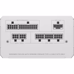 Corsair RMe Series CP-9020292-EU unité d'alimentation d'énergie 750 W 20+4 pin ATX ATX Blanc