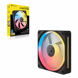Corsair iCUE LINK LX120-R RGB Boitier PC Ventilateur 12 cm Noir 1 pièce(s)