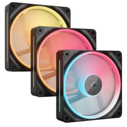Corsair iCUE LINK LX120-R RGB Boitier PC Ventilateur 12 cm Noir 3 pièce(s)