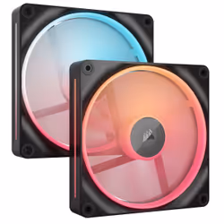 Corsair iCUE LINK LX140-R RGB, Ventilateur, 14 cm, 2000 tr/min, Noir