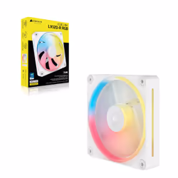 Corsair iCUE LINK LX120-R RGB Boitier PC Ventilateur 12 cm Blanc 1 pièce(s)