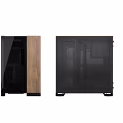 Corsair CC-9011282-WW unité centrale Midi Tower Noir, Noyer