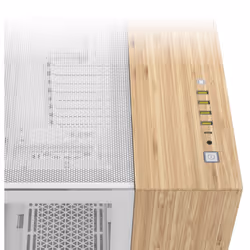 Corsair CC-9011284-WW unité centrale Midi Tower Bambou, Blanc - Vue supplémentaire 2