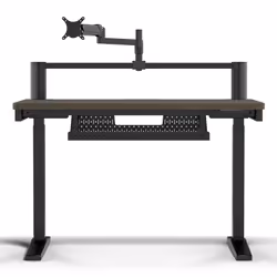 Corsair Platform:4 Elevate, Noir, Noyer, 120 kg, Autonome, 75 x 75,100 x 100 mm, 12,5 kg, Aluminium