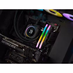 Corsair Vengeance RGB CMH32GX5M2B5600C40 module de mémoire 32 Go 2 x 16 Go DDR5 5600 MHz