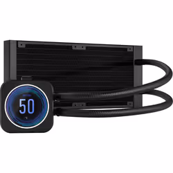 Corsair CW-9060074-WW système de refroidissement d'ordinateur Processeur Refroidisseur de liquide tout-en-un 12 cm Noir 1 pièce(s) - Vue supplémentaire 8