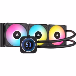 Corsair CW-9060075-WW, Refroidisseur de liquide tout-en-un, 12 cm, 550 tr/min, 2100 tr/min, 65,57 cfm, Noir