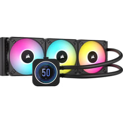 Corsair CW-9060075-WW système de refroidissement d’ordinateur Processeur Refroidisseur de liquide tout-en-un 12 cm Noir 1 pièce(s)