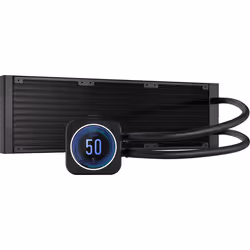 Corsair CW-9060075-WW système de refroidissement d'ordinateur Processeur Refroidisseur de liquide tout-en-un 12 cm Noir 1 pièce(s) - Vue supplémentaire 8
