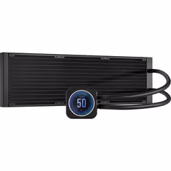 Corsair CW-9060076-WW système de refroidissement d’ordinateur Processeur Refroidisseur hybride 14 cm Noir 1 pièce(s)