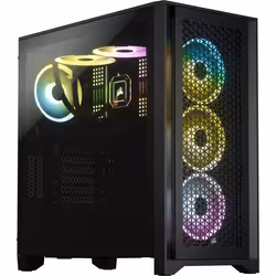 Corsair iCUE 4000D RGB Midi Tower Noir - Vue supplémentaire 7