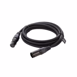 Elgato 10CAL9901, XLR (3-pin), Mâle, XLR (3-pin), Femelle, 3 m, Noir