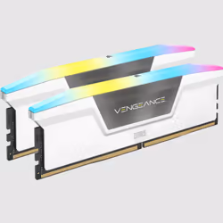Corsair Vengeance RGB CMH32GX5M2D6000C36W, 32 Go, 2 x 16 Go, DDR5, 6000 MHz, 288-pin DIMM