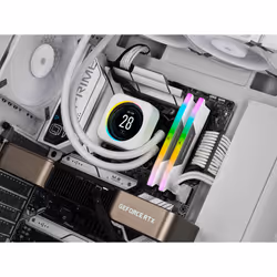 Corsair Vengeance RGB CMH32GX5M2D6000C36W module de mémoire 32 Go 2 x 16 Go DDR5 6000 MHz
