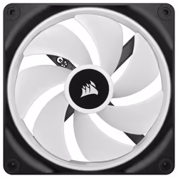 Corsair CO-9051004-WW système de refroidissement d’ordinateur Boitier PC Ventilateur 14 cm Noir, Blanc 2 pièce(s)