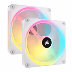 Corsair CO-9051008-WW, Ventilateur, 14 cm, 480 tr/min, 2000 tr/min, 82,5 cfm, Blanc