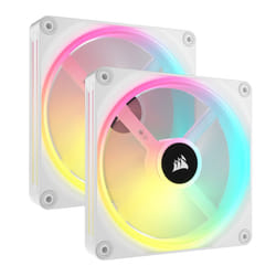 Corsair CO-9051008-WW système de refroidissement d’ordinateur Boitier PC Ventilateur 14 cm Blanc 2 pièce(s)