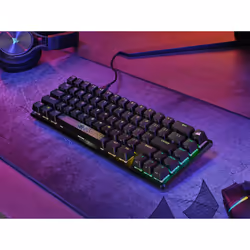 Corsair CH-91A401A-ES clavier USB QWERTZ Espagnole Noir