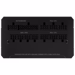 Corsair RM1000e unité d'alimentation d'énergie 1000 W 24-pin ATX ATX Noir - Vue supplémentaire 6