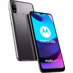 Motorola Moto E 20, 16,5 cm (6.5"), 2 Go, 32 Go, 13 MP, Android 11 Go Edition, Graphite