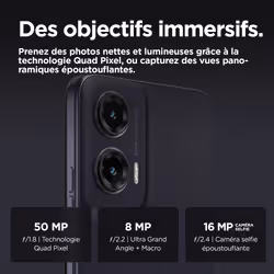Motorola moto G35 5G 4 Go 128 Go Noir - Vue supplémentaire 2