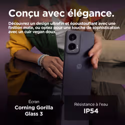 Motorola moto G35 5G 4 Go 128 Go Noir - Vue supplémentaire 3