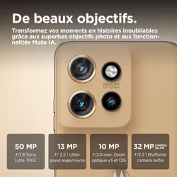 Motorola Edge 50 Neo 8 Go 256 Go Crème - Vue supplémentaire 5