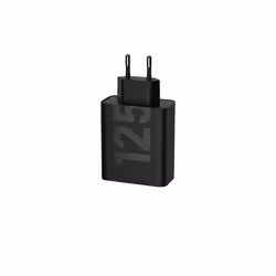 Motorola TurboPower 125W Duo Charger Universel Noir Secteur Charge rapide Intérieure