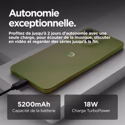 Motorola moto g15 4 Go 128 Go Vert - Vue supplémentaire 8