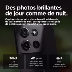 Motorola moto g15 8 Go 256 Go Gris - Vue supplémentaire 7