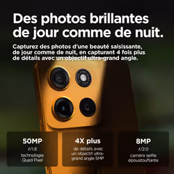 Motorola moto g15 8 Go 256 Go Orange - Vue supplémentaire 7