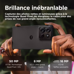 Motorola moto G75 5G 8 Go 256 Go Gris - Vue supplémentaire 7
