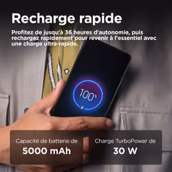 Motorola moto G75 5G 8 Go 256 Go Gris - Vue supplémentaire 8