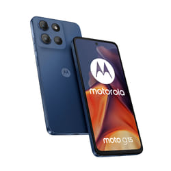 Motorola moto g15 17,1 cm (6.72") Double SIM Android 15 4G USB Type-C 4 Go 128 Go 5200 mAh Marine