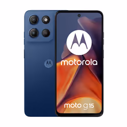 Motorola moto g15 17,1 cm (6.72") Double SIM Android 15 4G USB Type-C 4 Go 128 Go 5200 mAh Marine