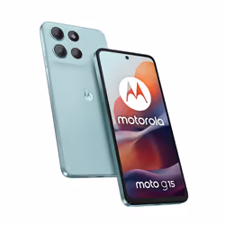 Motorola moto g15, 17,1 cm (6.72"), 4 Go, 128 Go, 50 MP, Android 15, Bleu clair