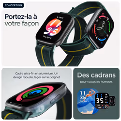 Motorola moto watch fit OLED 44.5 mm Vert, Gris GPS - Vue supplémentaire 8