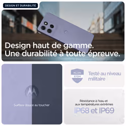 Motorola moto g86 5G 8 Go 256 Go Lilas - Vue supplémentaire 6