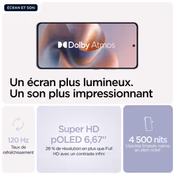 Motorola moto g86 5G 8 Go 256 Go Lilas - Vue supplémentaire 7