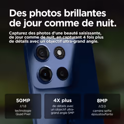 Motorola moto g15 8 Go 128 Go Marine - Vue supplémentaire 7