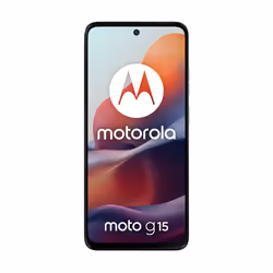 Motorola moto g15 17,1 cm (6.72") Double SIM Android 15 4G USB Type-C 8 Go 128 Go 5200 mAh Bleu clair