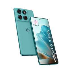 Motorola edge 60 fusion 16,9 cm (6.67") Double SIM Android 15 5G USB Type-C 8 Go 256 Go 5200 mAh Turquoise